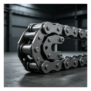 Double Row Roller Chain Detail for industrial chain website